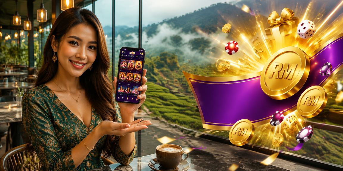 Pemain Malaysia menggunakan telefon pintar untuk mengakses platform pertaruhan mudah alih