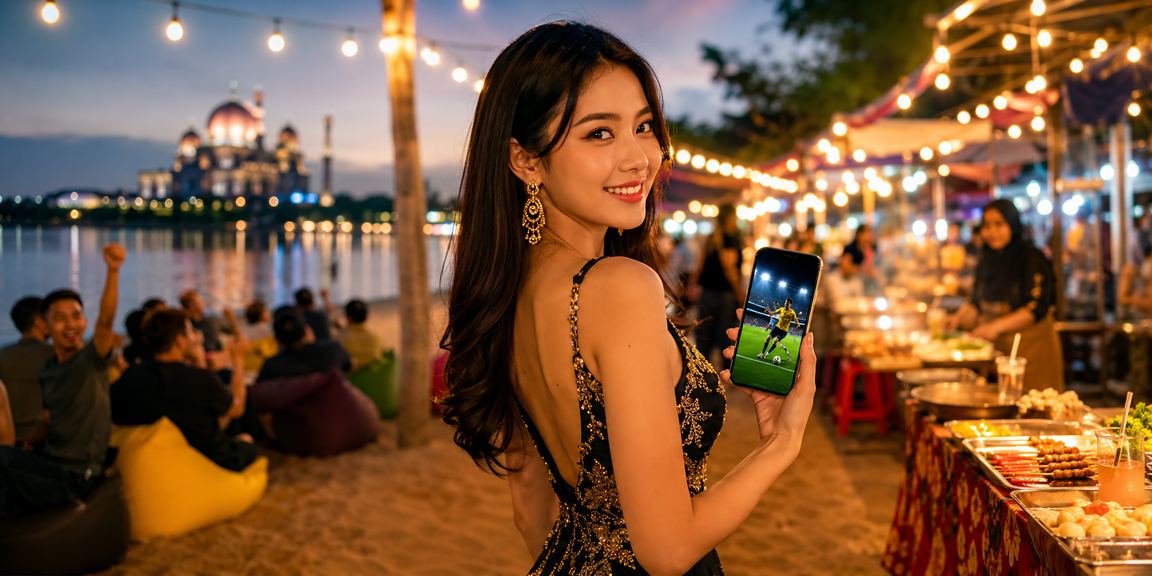 Pengguna Malaysia mengakses platform 1337x melalui telefon mudah alih di Putrajaya